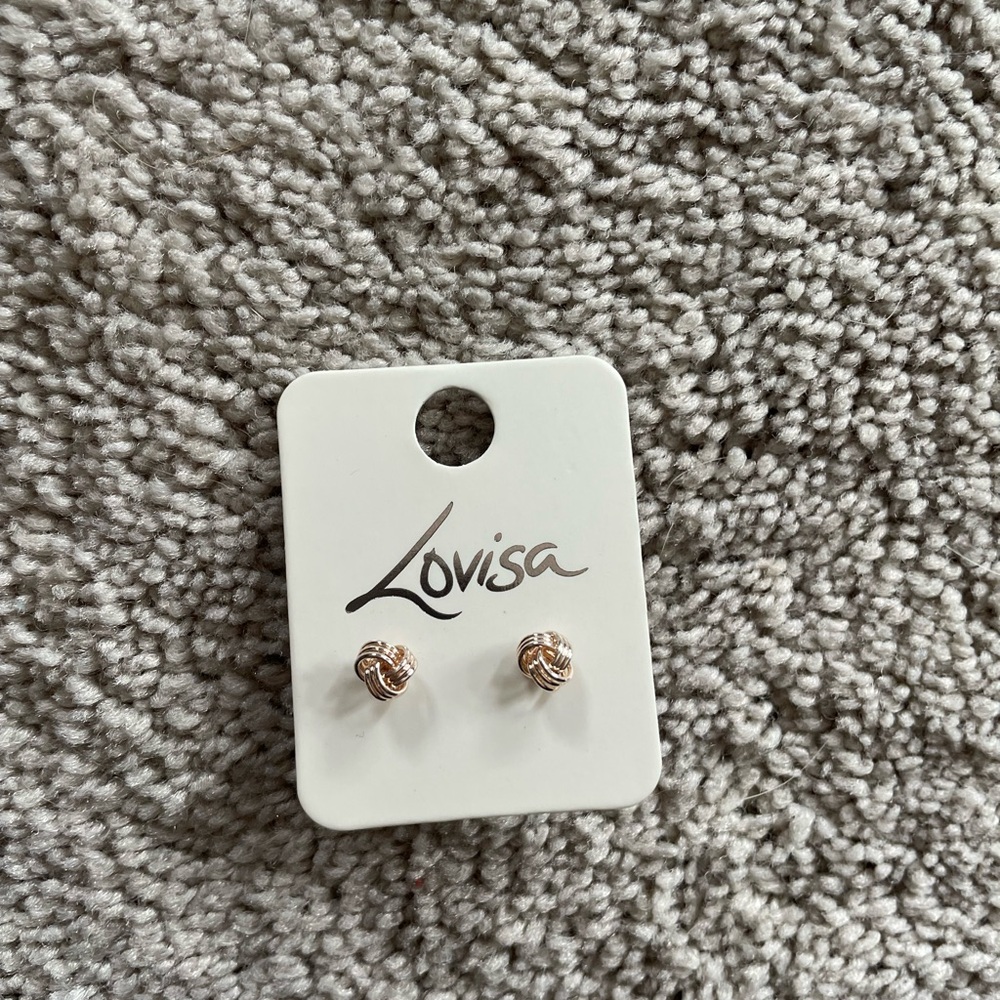 Lovisa Gold Knot Earrings